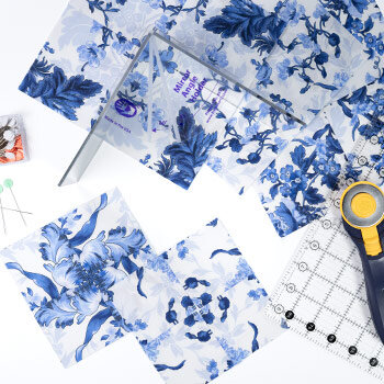 Keyboard Kaleidoscope Block of the Month Support Tutorial