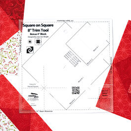 How to Use the Creative Grids Square on Square 8" Trim Tool