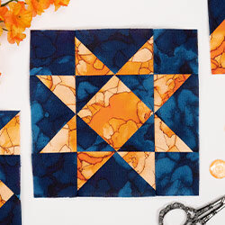 How To Make A Star Block for the Flight of Beauty Panel Quilt