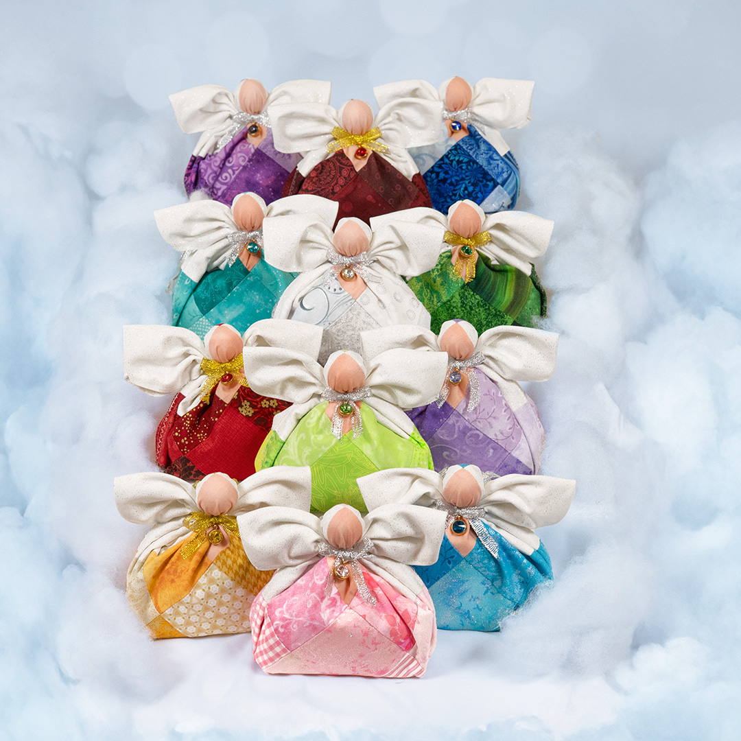 Birthstone Angel Pincushions