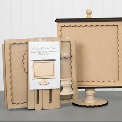 How To Assemble A Wood Square Pedestal Frame