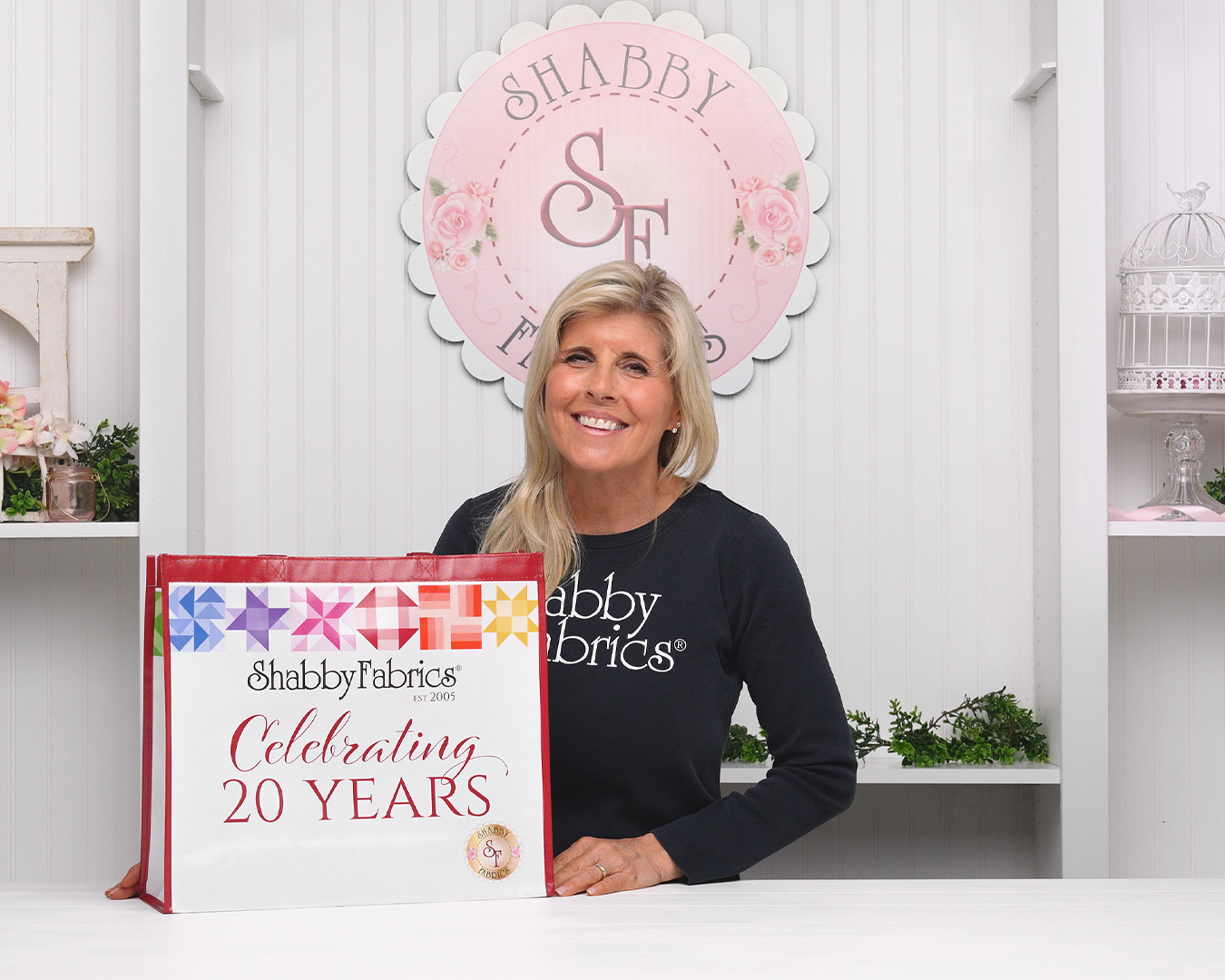 Shabby Fabrics 20th Anniversary Celebration
