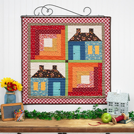 Pieceful Patchwork Wall Hanging - September