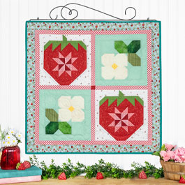 Pieceful Patchwork Wall Hanging - June