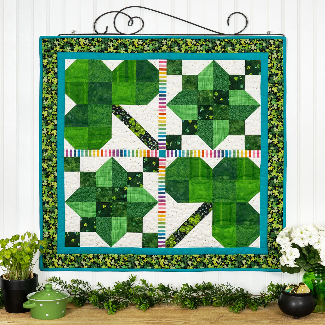 Pieceful Patchwork Wall Hanging - March