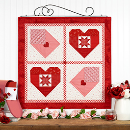 Pieceful Patchwork Wall Hanging - February