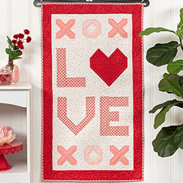 How to Make the All My Love Door Banner by Riley Blake Designs