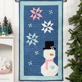 How to Make the Sweet Snowman Door Banner by Riley Blake Designs