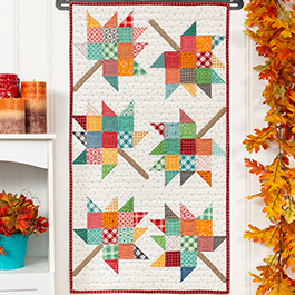 How to Make the Autumn Leaves Door Banner by Riley Blake Designs