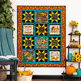 How to Make a Gather Together Panel Quilt