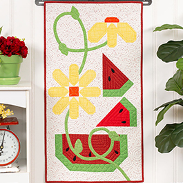 How to Make the One in a Melon Door Banner by Riley Blake Designs