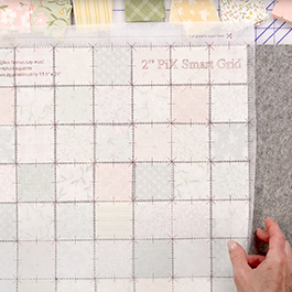 How to Use Fusible Grid to Make Patchwork