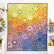 How to Make the Ombre Kaleidoscope Quilt