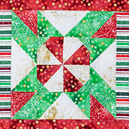 How to Make a Peppermint Quilt Block
