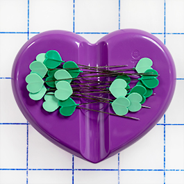 Heart Shaped Magnetic Pin Caddy by Clover | Notion