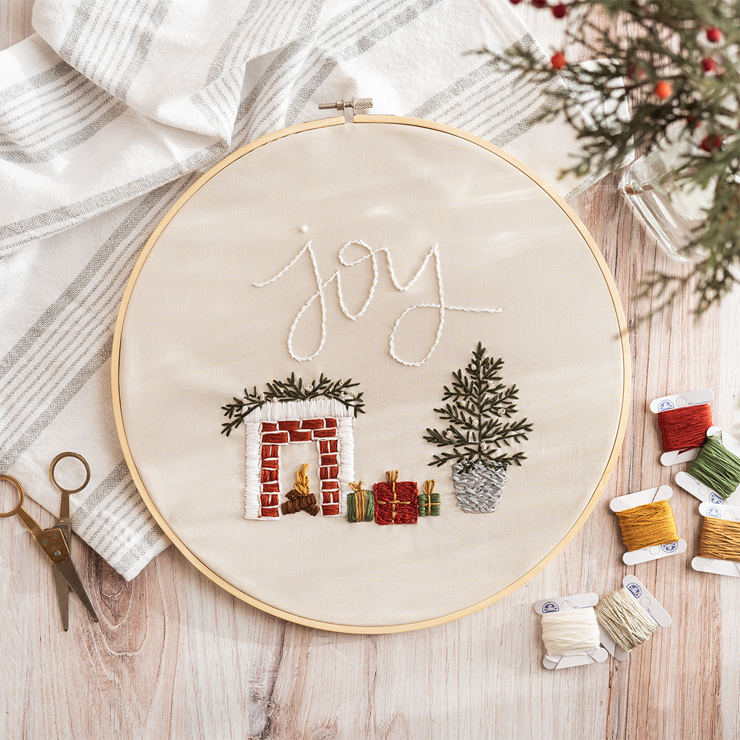 How to Make The Hand Embroidery Design Series - Joy