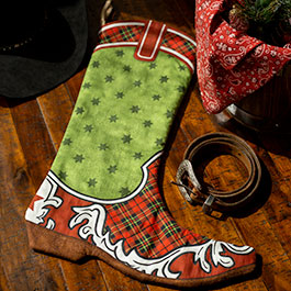 How to Make the Howdy Christmas Boot Stocking