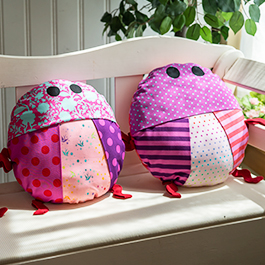How to Sew a Love Bug Pillow