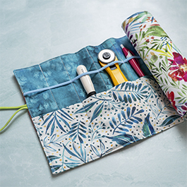 How to Make a Roll-Up Organizer with Pattern