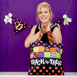 Glow in the Dark Trick or Treat Tote