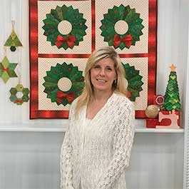 How to Make a Christmas Wreath Dresden Block