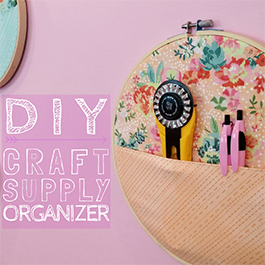 DIY Craft Supply Organizer