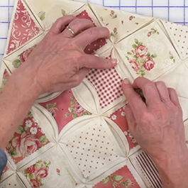 How to Make a Cathedral Window Pillow