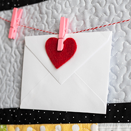 Kimberbell Love Notes Mystery Quilt | Week 2