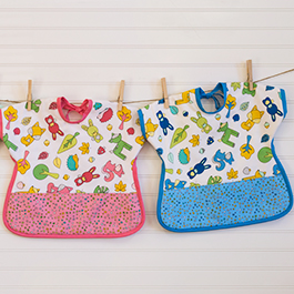 How to Make The Ultimate Toddler Bib with Free Pattern