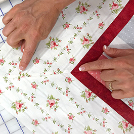 How to Miter a Striped Border