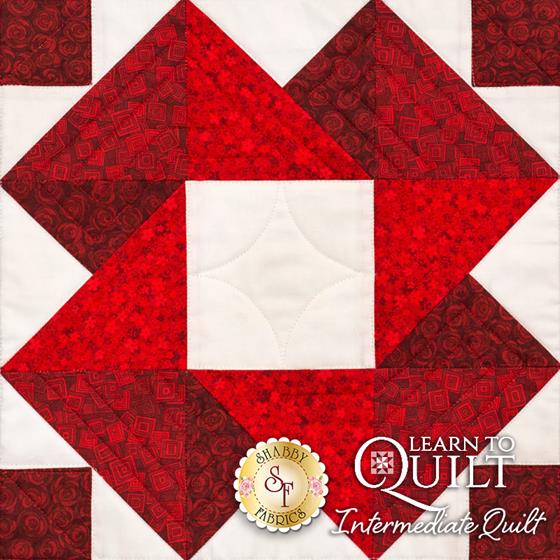 Learn to Quilt Intermediate Series | Block One