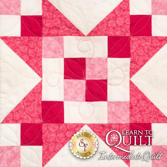 Learn to Quilt Intermediate Series | Block Two