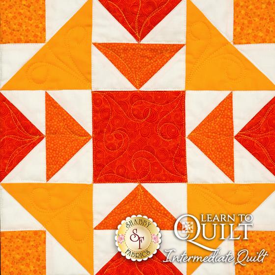 Learn to Quilt Intermediate Series | Block Three