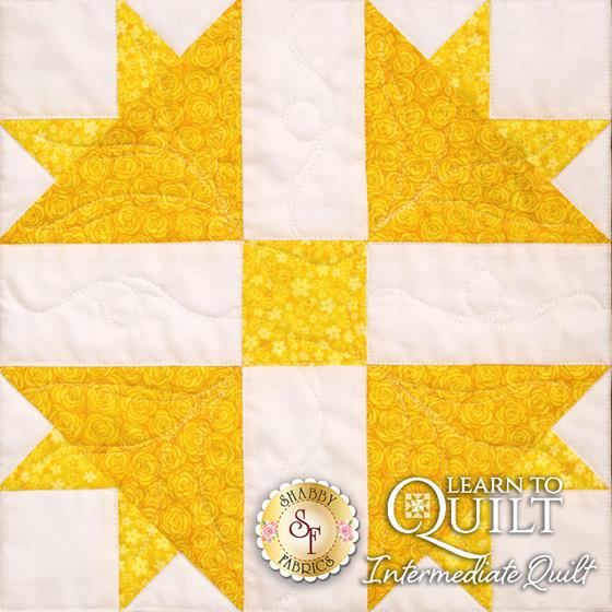 Learn to Quilt Intermediate Series | Block Four
