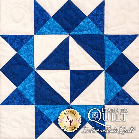 Learn to Quilt Intermediate Series | Block Seven