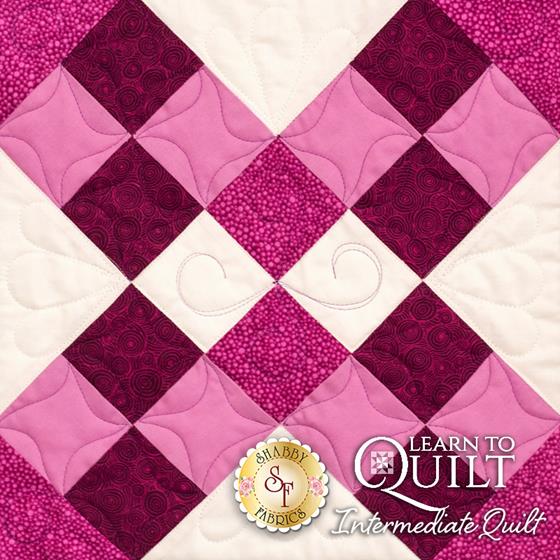 Learn to Quilt Intermediate Series | Block Eight