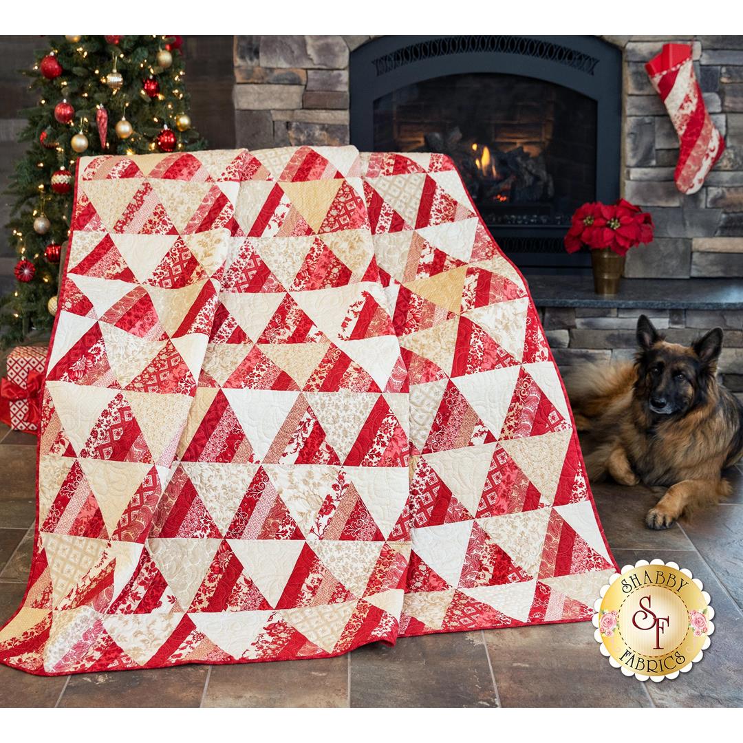 How to Make the Chateau Rouge Quilt from Moda Fabrics