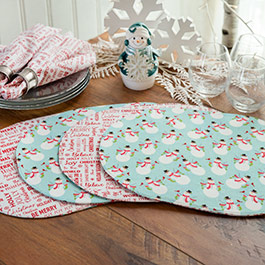 How to Make Oval Bosal Placemats