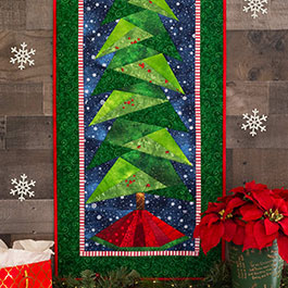 How to do Foundation Paper Piecing: A Little Bit Shorter Tall Tree