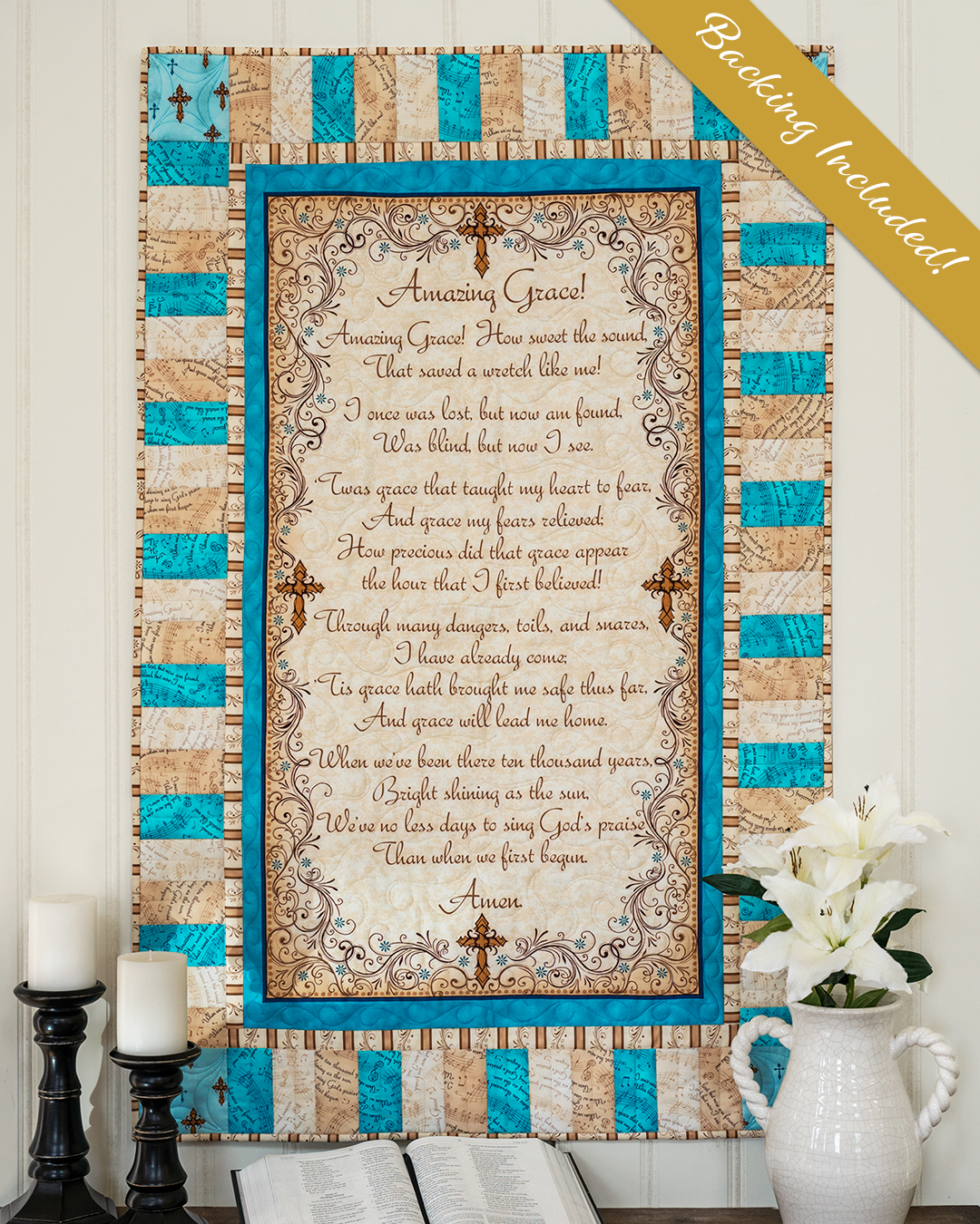 Amazing Grace Wall Hanging Quilt Kit