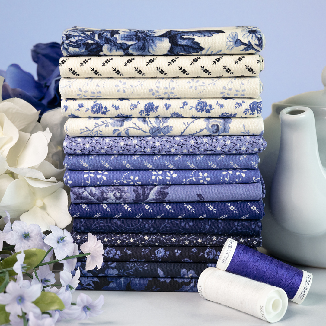 Jasper Blue by Whistler Studios for Windham Fabrics