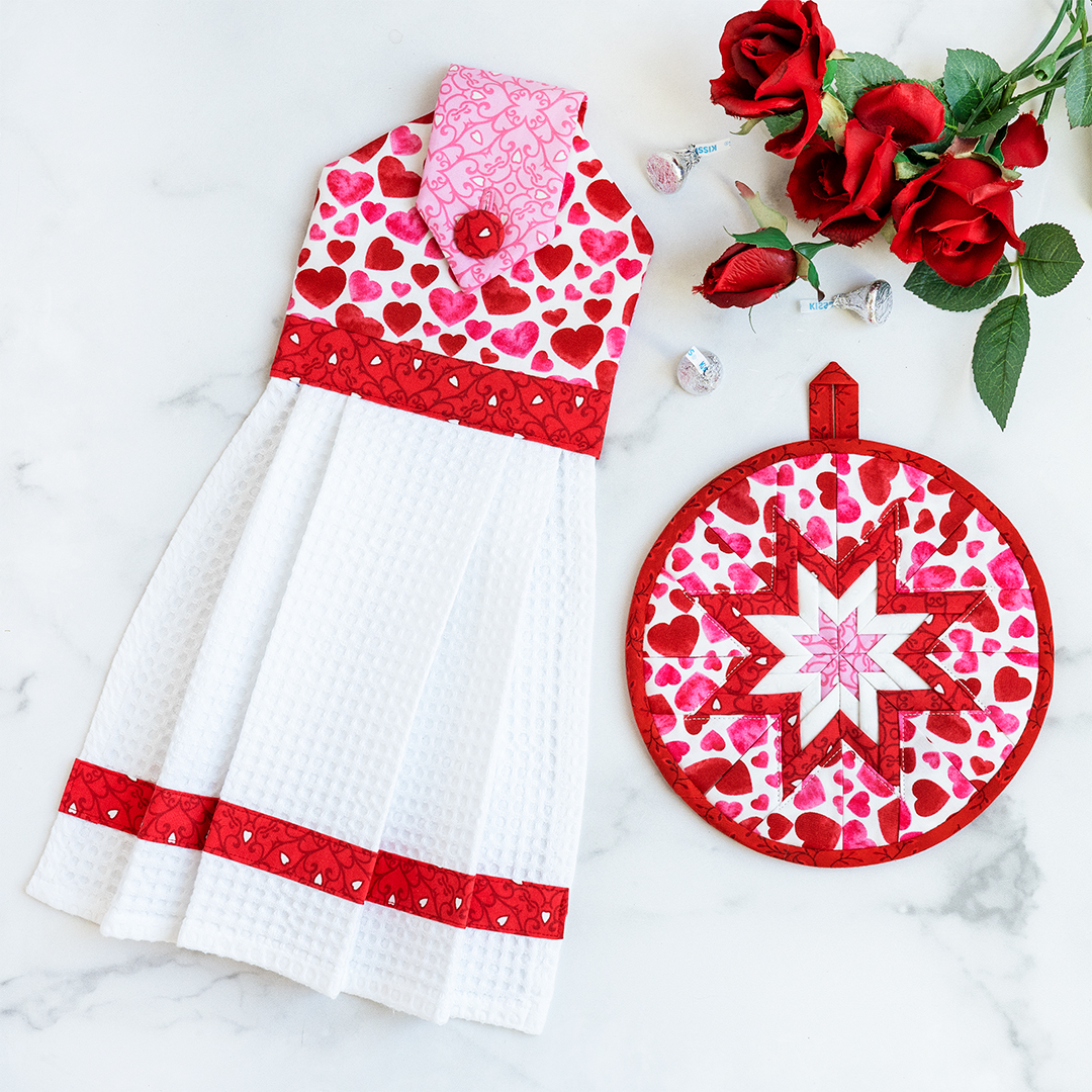 Sew Kitchen Hanging Towel & Hot Pad Kit - February 