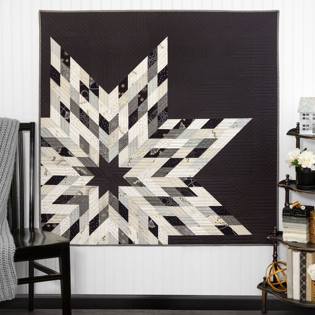 Mega Star Quilt Kit - Shimmer