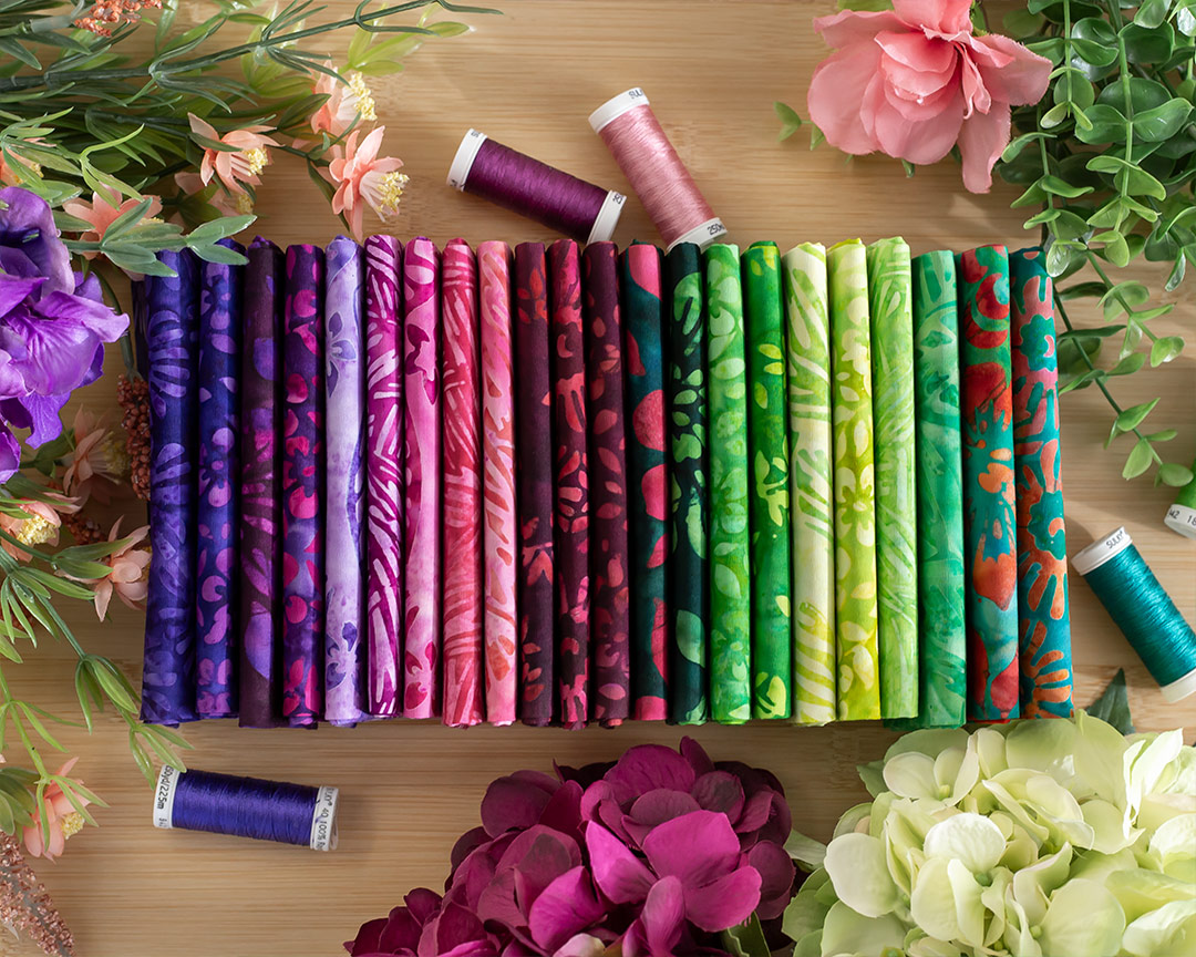 Floral Paradise by Artisan Batiks for Robert Kaufman Fabrics