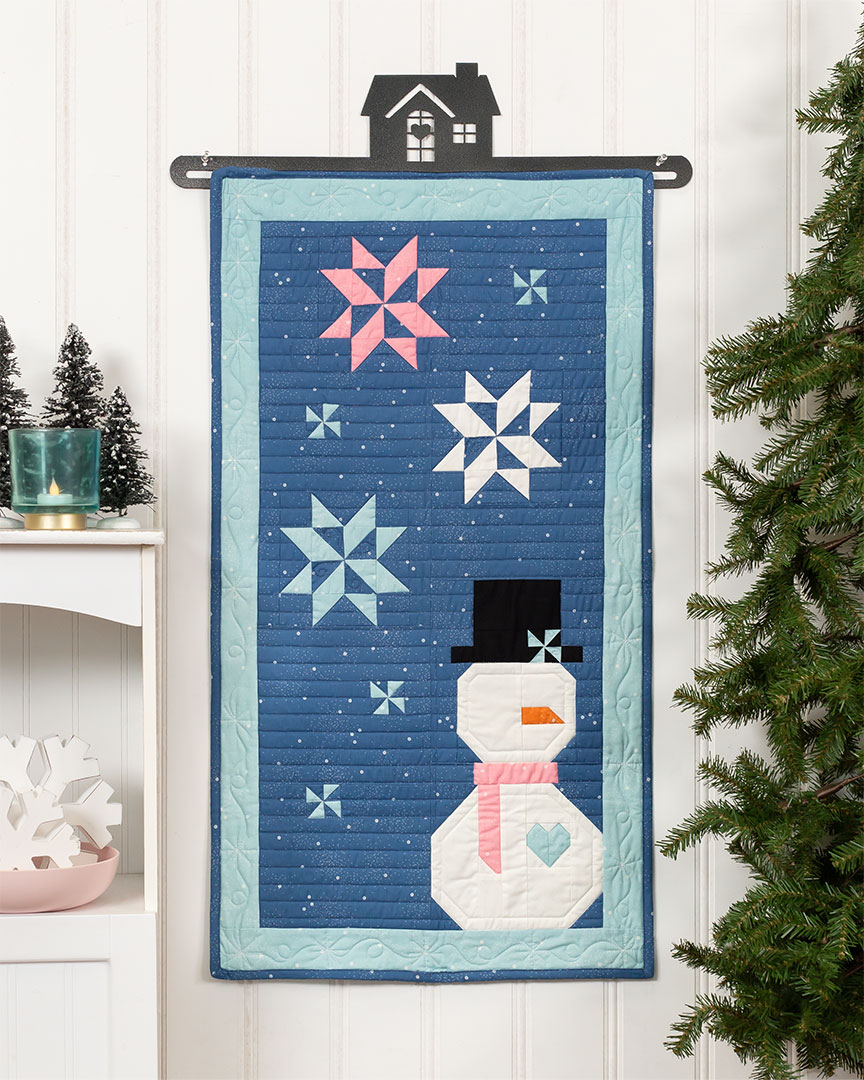 Sweet Snowman Door Banner Kit - January - by Riley Blake Designs