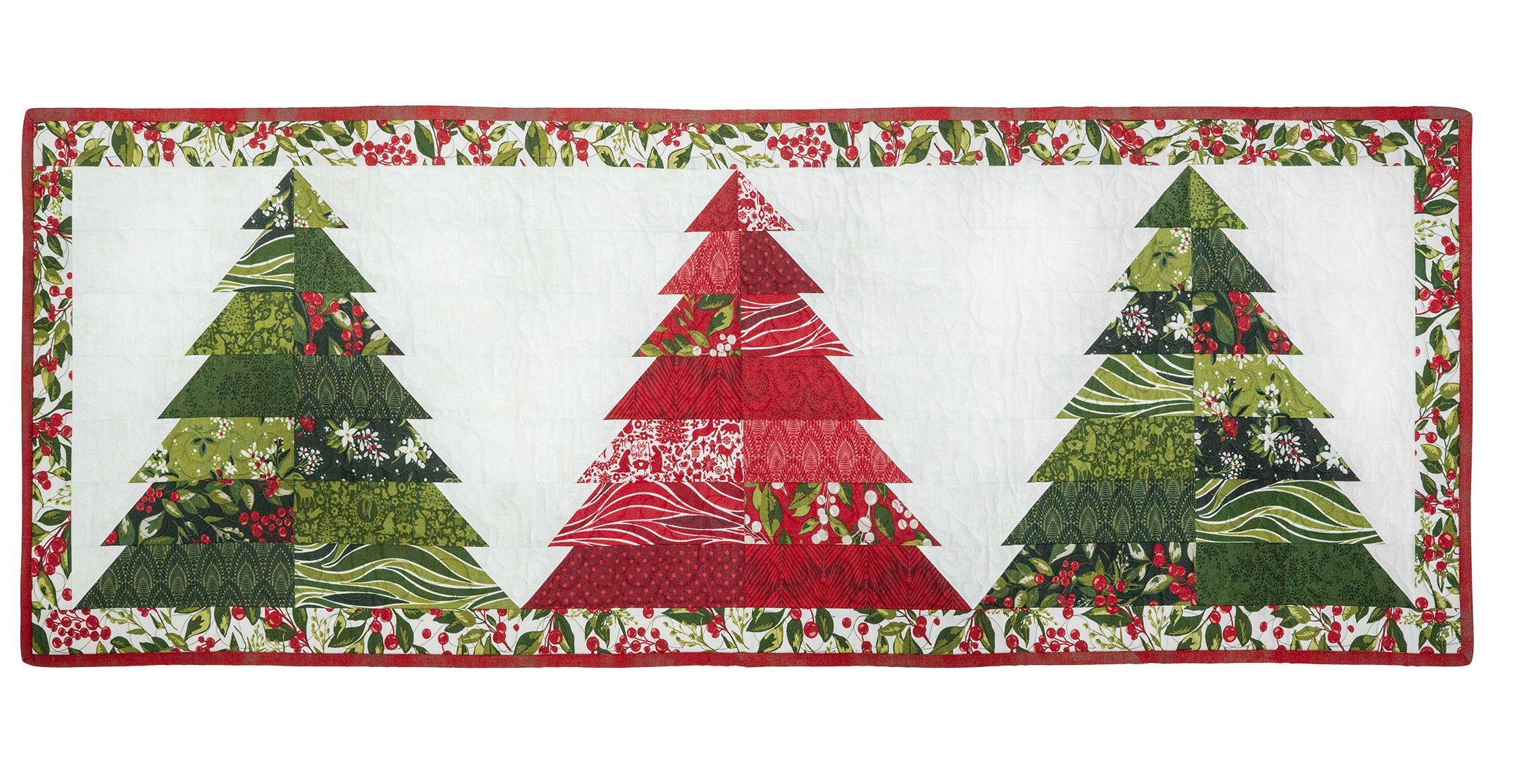 Tree Farm Table Runner - Pine Valley