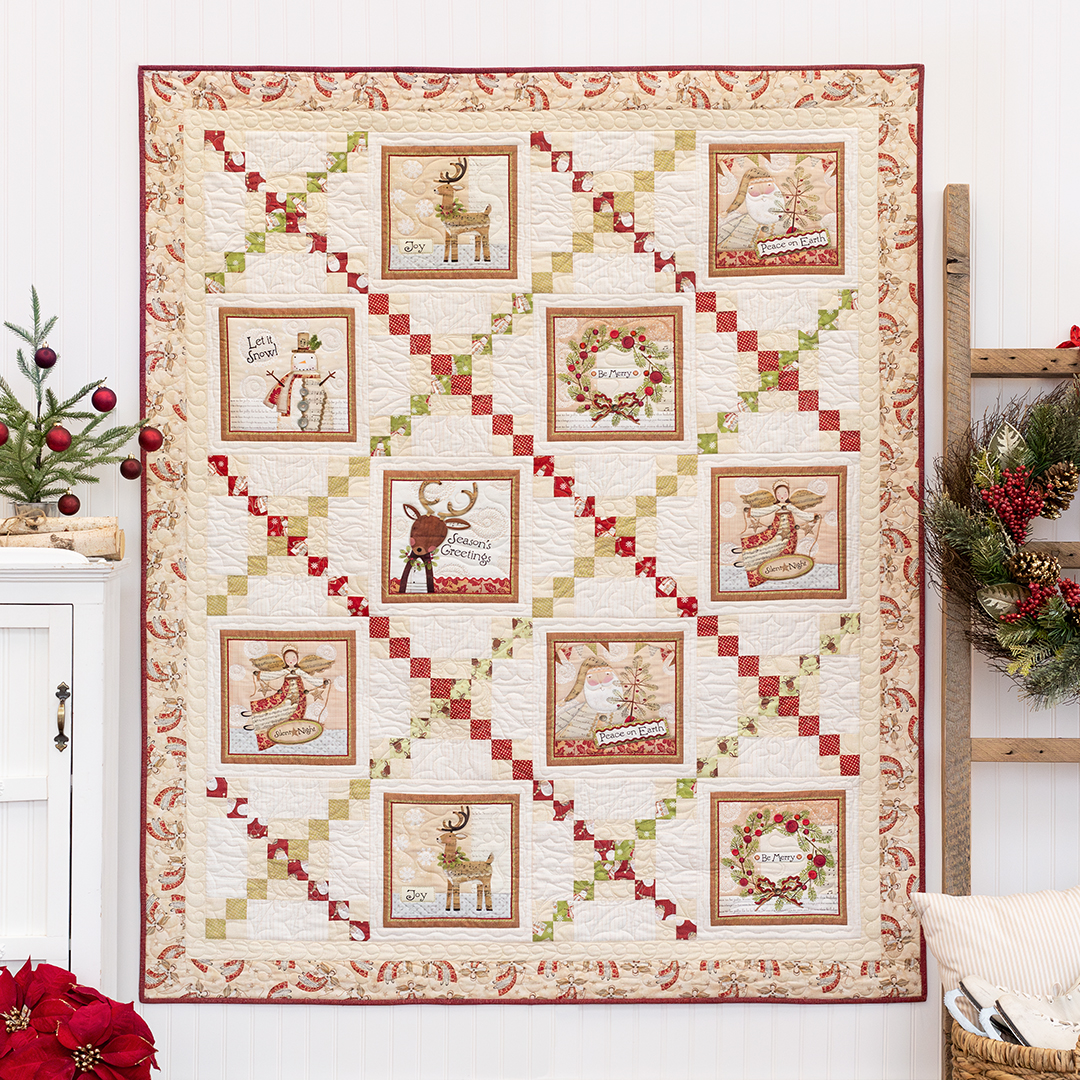 White Winter Quilt Kit