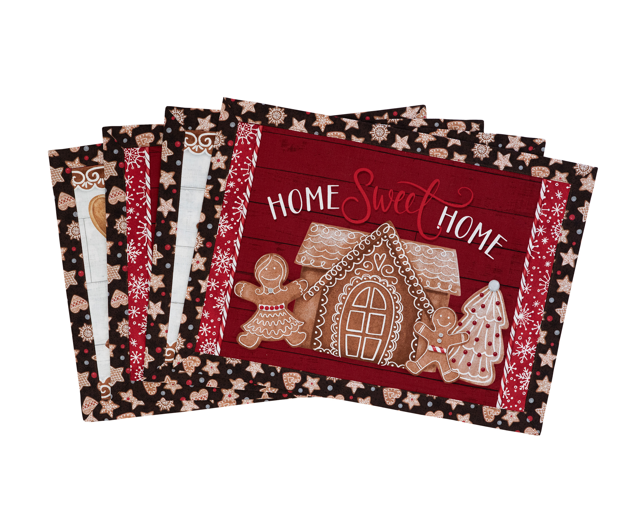 Self-Binding Placemats Kit - Makes 4 - Baking Up Joy