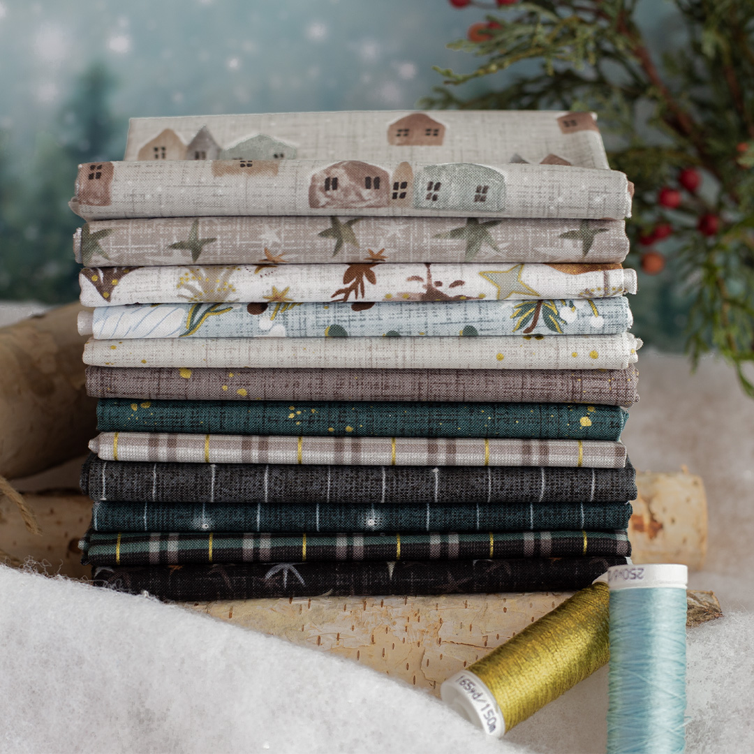 Winter Dreams by Bernadett Urbanovics for FIGO Fabrics