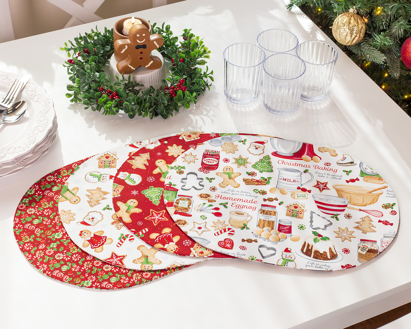 Oval Placemats Kit - Sugar Coated - Makes 4